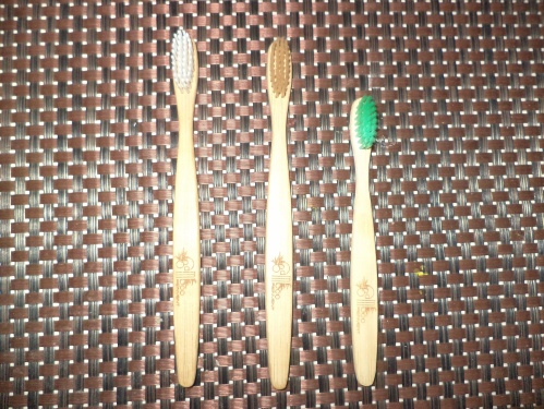 The new bamboo toothbrush